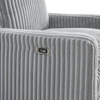 Oxford Baby Uptown Power Recliner/Glider, Ash Gray - Image 7