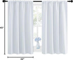 NICETOWN Greyish White Window Curtain Panels - Image 10