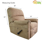 Easy-Going Reversible Couch Cover, Recliner 22 in, Ivory/Ivory | Machine - Image 7