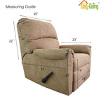 Easy-Going Reversible Couch Cover, Recliner 22 in, Chocolate/Ivory | Machine - Image 7