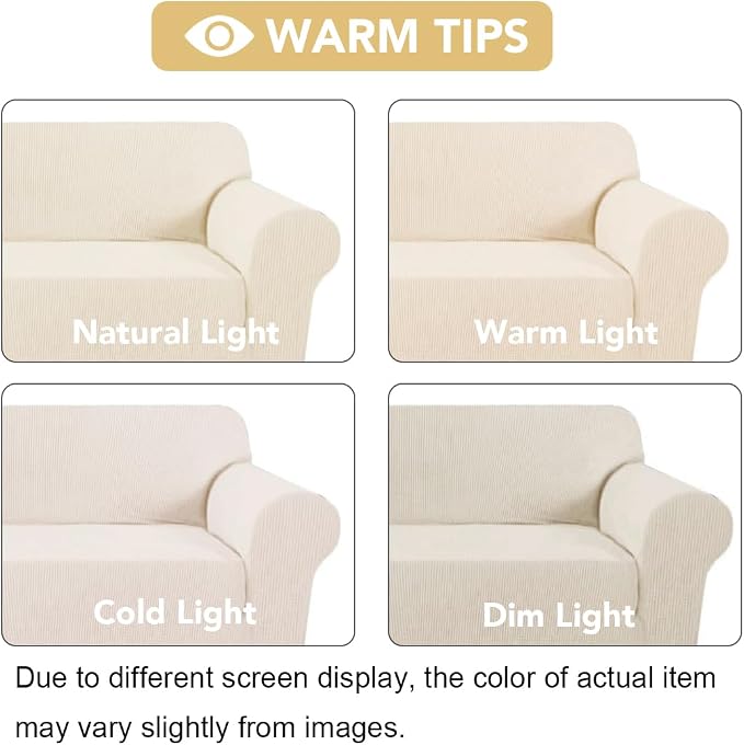 H.VERSAILTEX Stretch Couch Covers - Image 3