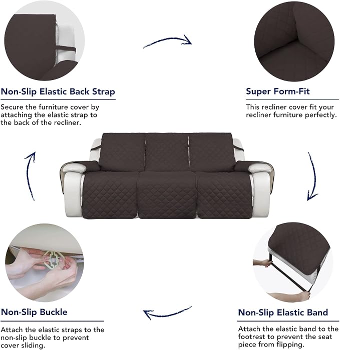 PureFit Water Resistant Reversible Sofa Covers - Image 4