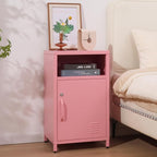 ALBAD Compact Metal Nightstand by Albad