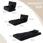 Folding Sofa Bed, Convertible Sleeper Chair - Image 2