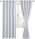 Blackout Curtains for Bedroom, 60 x 84 Inches Long, Window Curtains for Living by Hiasan