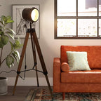 DEC LUCE DECOLUCE LIGHTING Vintage Industrial Tripod Floor Lamp - Image 6