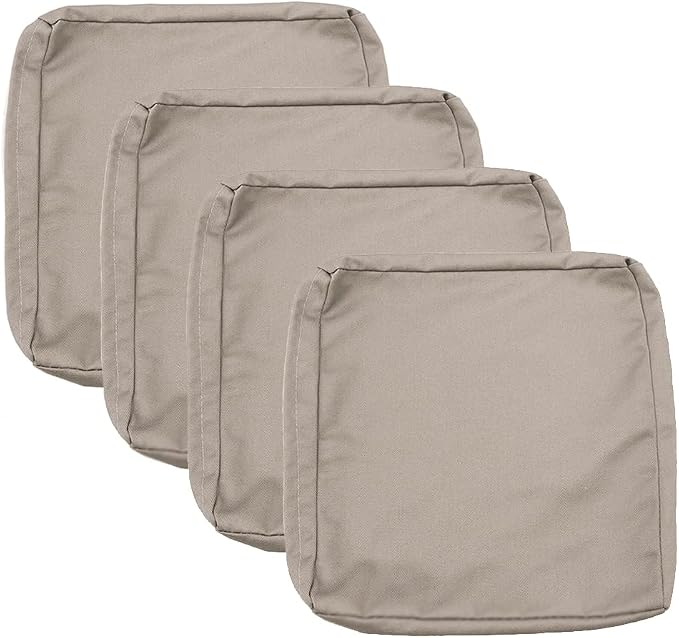 Sqodok Patio Cushion Cover 25x27 inch, Outdoor Seat Cushion Slip Cover by Sqodok