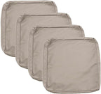 Sqodok Patio Cushion Cover 25x27 inch, Outdoor Seat Cushion Slip Cover by Sqodok