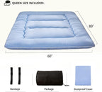 MAXYOYO Japanese Floor Mattress Futon Mattress, Thicken Sleeping Pad Foldable - Image 2