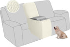 ALIECOM Recliner Sectional Couch Covers L Shape Stretch Corner Reclining by ALIECOM
