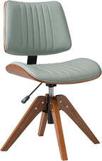 HULALA HOME Faux Leather Home Office Chair - Image 8