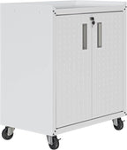 Manhattan Comfort Fortress Rolling Garage Storage Cabinet - Image 6