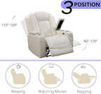 Leather Power Recliner Sofa Set - Image 6