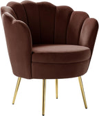 HULALA HOME Modern Velvet Accent Chairs Set of 2 - Image 8