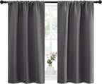 NICETOWN Grey Window Curtains for Bedroom - Image 2