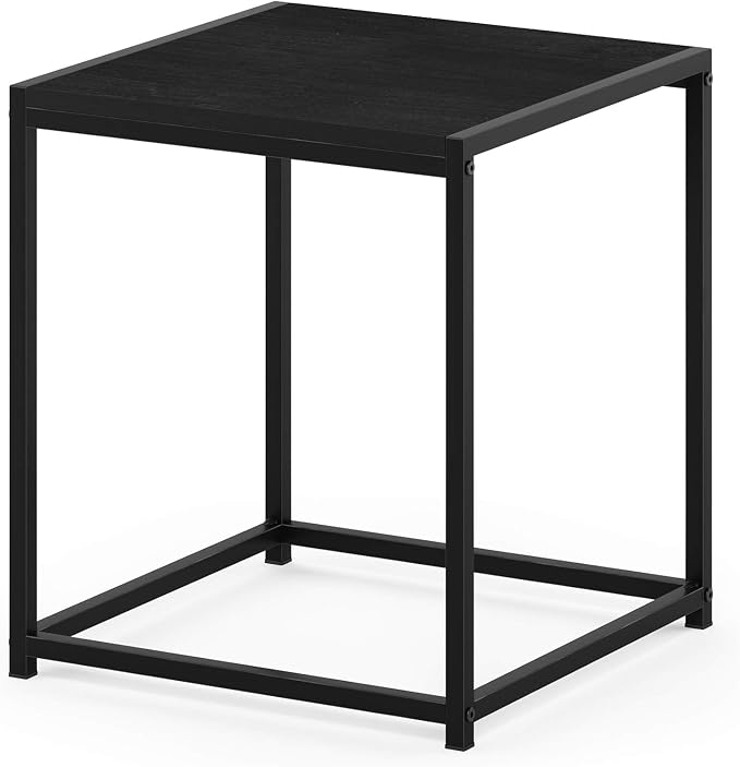 FURINNO Camnus Modern Living End Table, 1 Tier, Metal Frame - Image 5