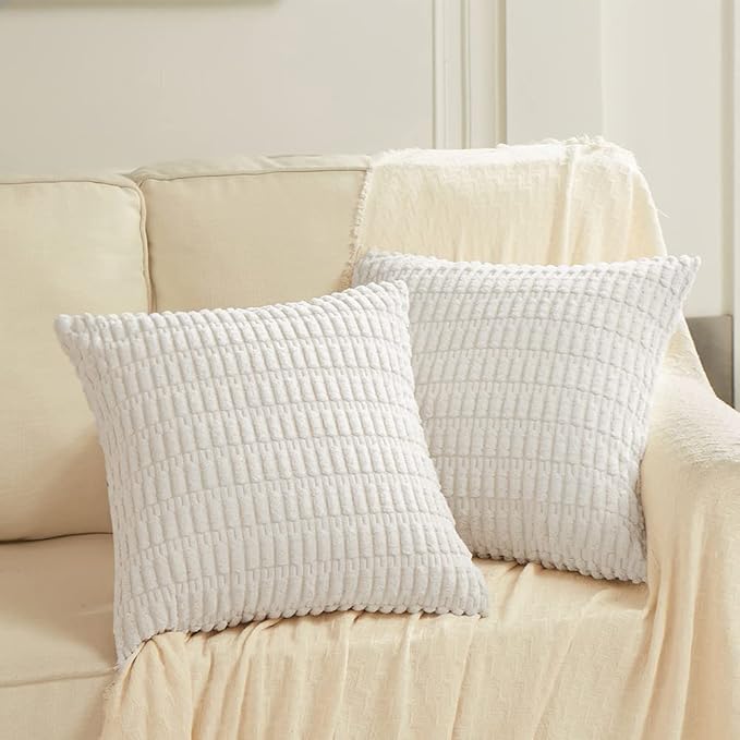 Fancy Homi 4 Packs Decorative Throw Pillow Covers - Image 6