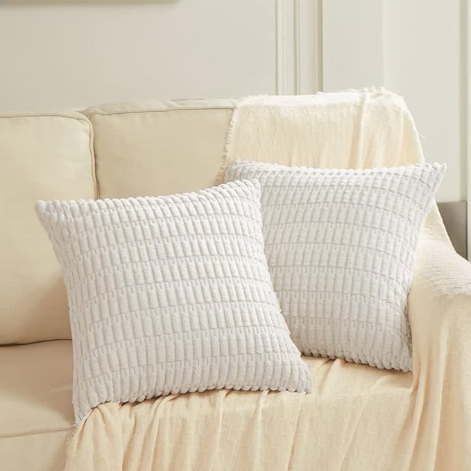 Fancy Homi 4 Packs Decorative Throw Pillow Covers - Image 6