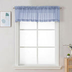 Chyhomenyc Sheer Valances for Windows by Chyhomenyc