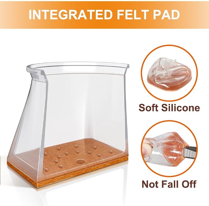 24 Pcs Chair Leg Floor Protectors - Image 3