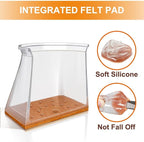 24 Pcs Chair Leg Floor Protectors - Image 3