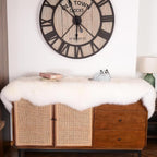 IRIWOOL Premium Genuine Fur Sheepskin Rug Real Australia Sheepskin Natural - Image 2