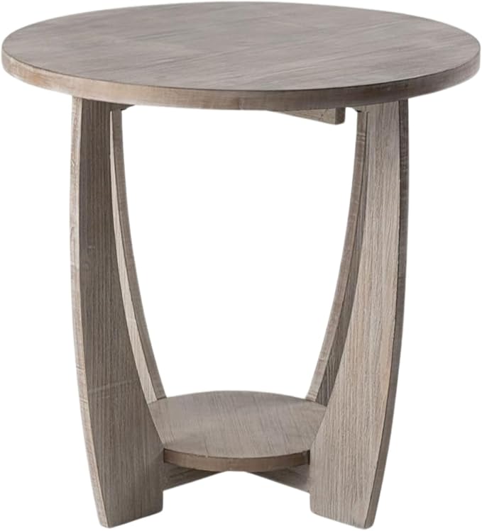 Set of 2 Rustic Farmhouse End Table - Image 9