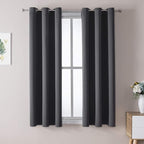 ChrisDowa Blackout Curtains for Bedroom and Living Room 50 Inches Long | 2 by ChrisDowa