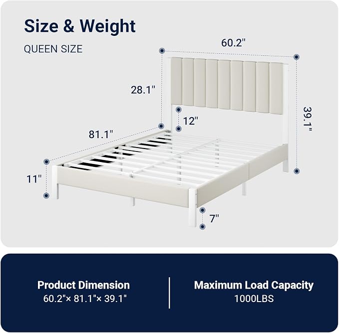 Avenco Queen Size Bed Frame - Image 2