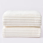 BEDELITE Ribbed Jacquard Off White King Size Blankets - Image 4