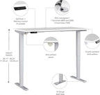 Bush Business Furniture 60-inch Electric Height Adjustable Standing Desk - Image 4