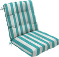 Outdoor Chair Cushion, High Back Soft Seat Pad, Indoor Outside Use, by zanwuhwyd