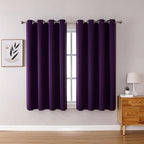 ChrisDowa Blackout Curtains for Bedroom and Living Room 45 Inches Long | 2 by ChrisDowa