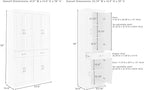 Crosley Furniture Stanton 2-Piece Pantry Storage Cabinet Set - Image 3