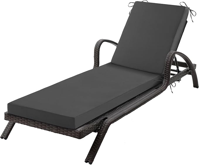 Chaise Lounge Cushions Outdoor, Outdoor Chaise Cushion by Aegisun