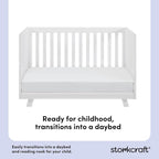 Storkcraft Beckett 3-in-1 Convertible Crib – GREENGUARD Gold Certified - Image 6