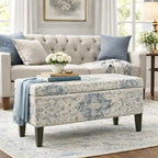 HomePop Large Decorative Storage Bench - Image 2