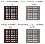 KCRasan 49 Golf Ball Display Case Lockable - Image 2