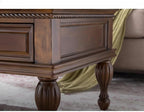 Vintage Wood Coffee Table for Living Room - Image 4