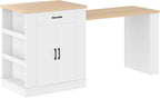 Modern Extendable Dining Table - Image 5