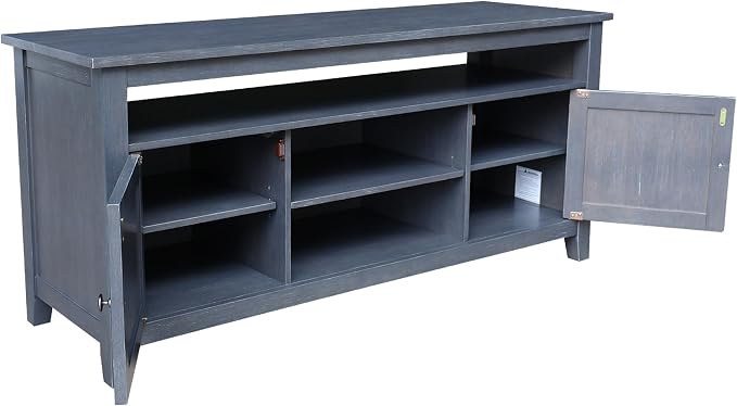 IC INTERNATIONAL CONCEPTS Solid Wood Entertainment/TV Stand - Image 6