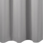 Blackout Curtains 66 x 72 Inch Long Light Grey Curtains Set of 2 Panels Room - Image 8