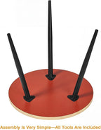 VECELO Modern Side Table, Round Small End Table, Exclusively Designed - Image 6