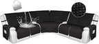 HDCAXKJ 100% Waterproof Reclining Sectional Couch Covers L Shape Recliner Sofa by HDCAXKJ