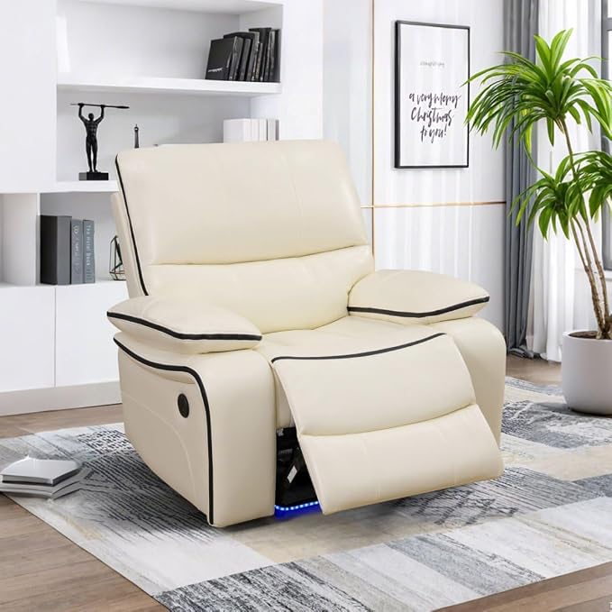 Leather Power Recliner Sofa Set - Image 4