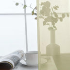 SpaceDresser Basic Rod Pocket Sheer Voile Window Curtain Panels Sage Green 1 - Image 6