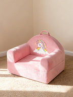 Kids Sofa Chair with Removable Washable Cover & Magic-Tape Backrest Toddler - Image 2