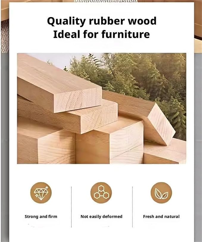 Scandinavian Solid Wood End Table - Image 9