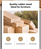Scandinavian Solid Wood End Table - Image 9