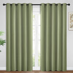 Yakamok Room Darkening Curtains 62x84 inch Length Sage Green-Living Room | 2 by Yakamok